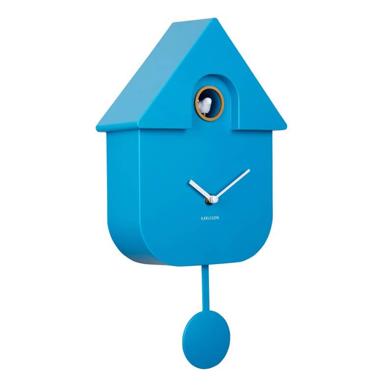 Present Time Karlsson Wall Clock Modern Cuckoo Brights